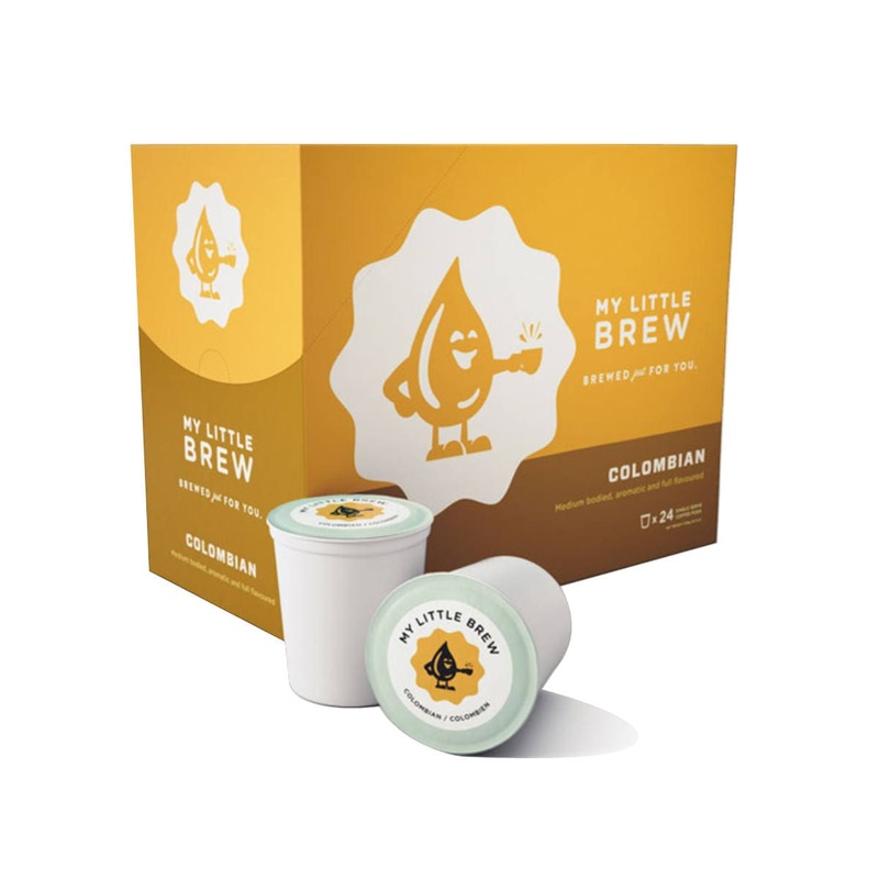 My Little Brew Colombian Single-Serve Coffee Pods (Case of 96)