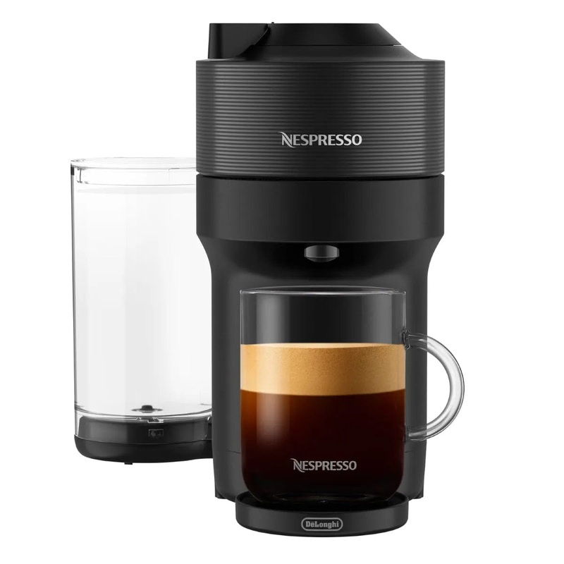Nespresso Vertuo Pop+ Coffee and Espresso Machine by De’Longhi ENV92B (Liquorice Black)