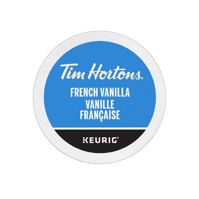 Tim Hortons French Vanilla Coffee K-Cup Pods (Box of 24)