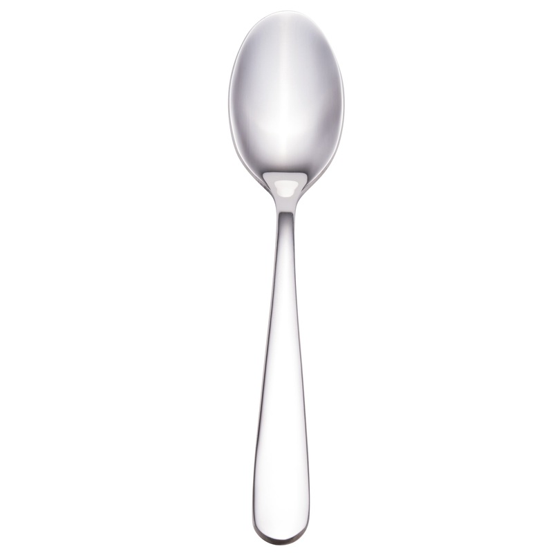 Walco 0829 Star 4 5/16″ 18/10 Stainless Steel Extra Heavy Weight Demitasse Spoon – 12/Pack