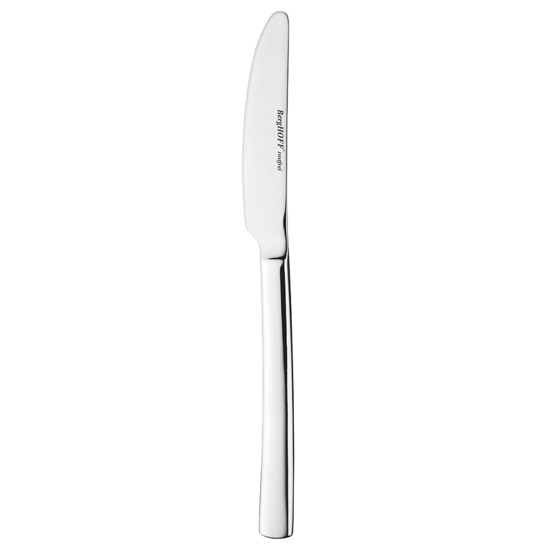 BergHOFF Essentials 12Pc Stainless Steel Dinner Knife Set, Pure, 7.5″