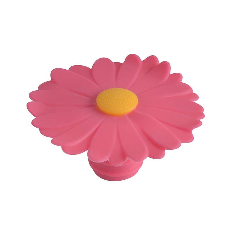 Charles Viancin Bottle Stopper – Pink Daisy