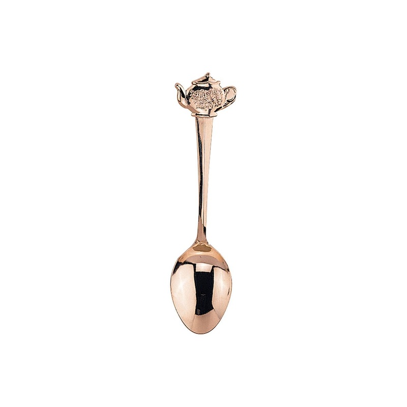 Fino Demi Spoon – Teapot Design – Gold Plated