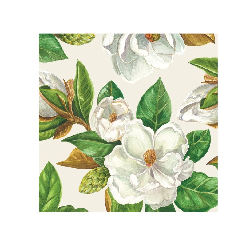 Hester & Cook Magnolia Cocktail Napkins