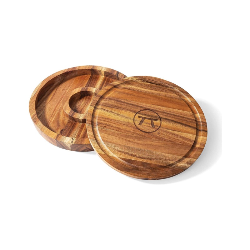 Salt Rimmer & Cutting Board – Acacia Wood