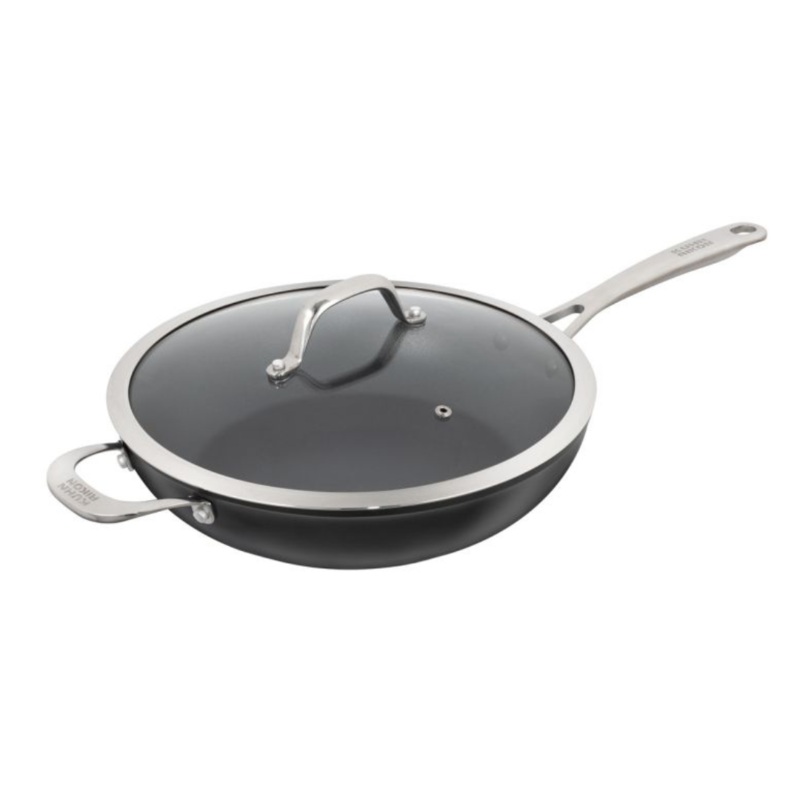 Easy Pro Saute Pan with Helper Hands – 12