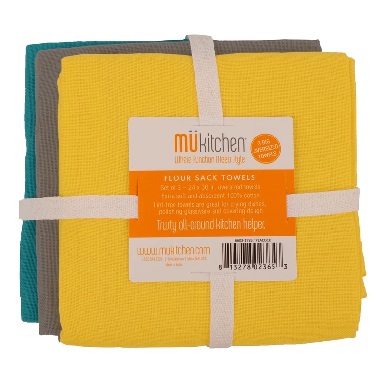 MU Kitchen- Flour Sack Towels- Wharf