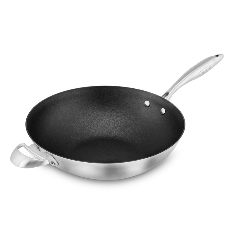 Scanpan CX+ 12.5″ Stainless Steel Nonstick Wok