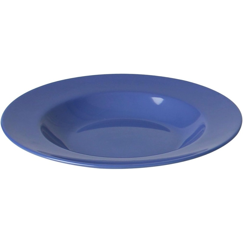 16 oz Pasta Bowls Melamine Set of 12- Dishwasher Safe Break-Resistant Reusable Pasta Plates Serving Bowl Pasta Bowls for Dinner Home Kitchen Restaurants