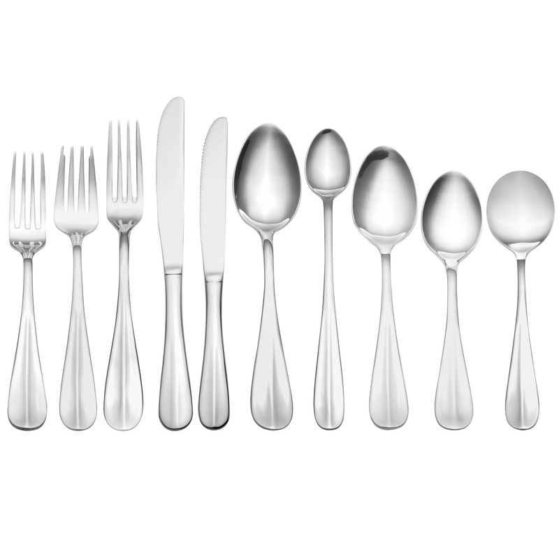 Acopa Benson 6 11/16″ 18/0 Stainless Steel Heavy Weight Bouillon Spoon – 12/Pack