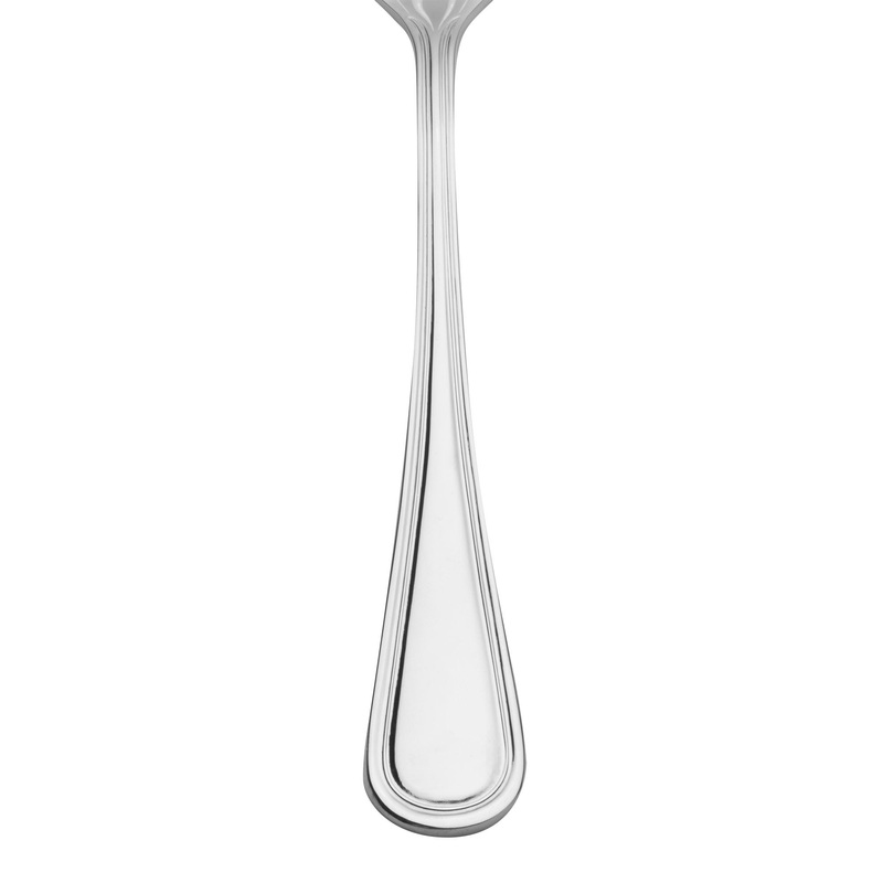 Acopa Edgeworth 7 1/4″ 18/8 Stainless Steel Extra Heavy Weight Dinner Fork – 12/Pack
