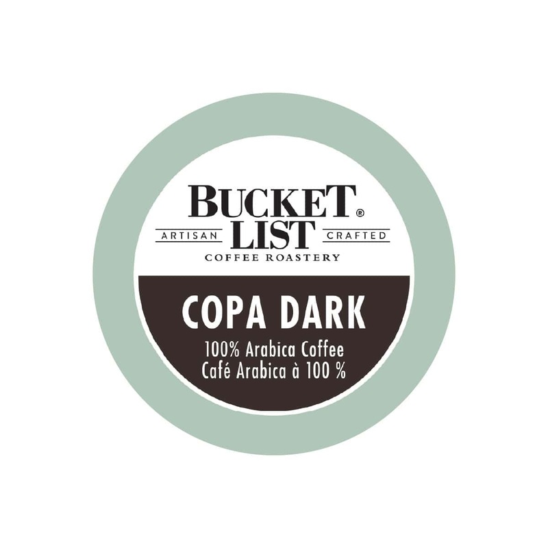 Bucket List Coffee Copa Dark Single Serve Pods (Box of 24)