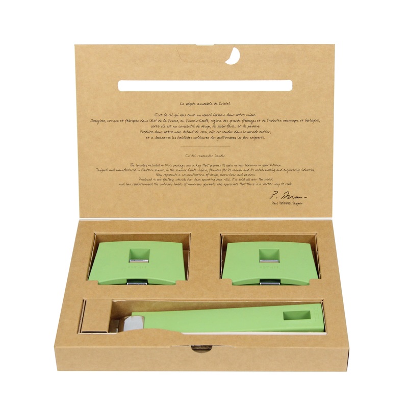 Cristel Mutine Removable Handle – Set of 1 Handle + 2 Side Handles – Tillia