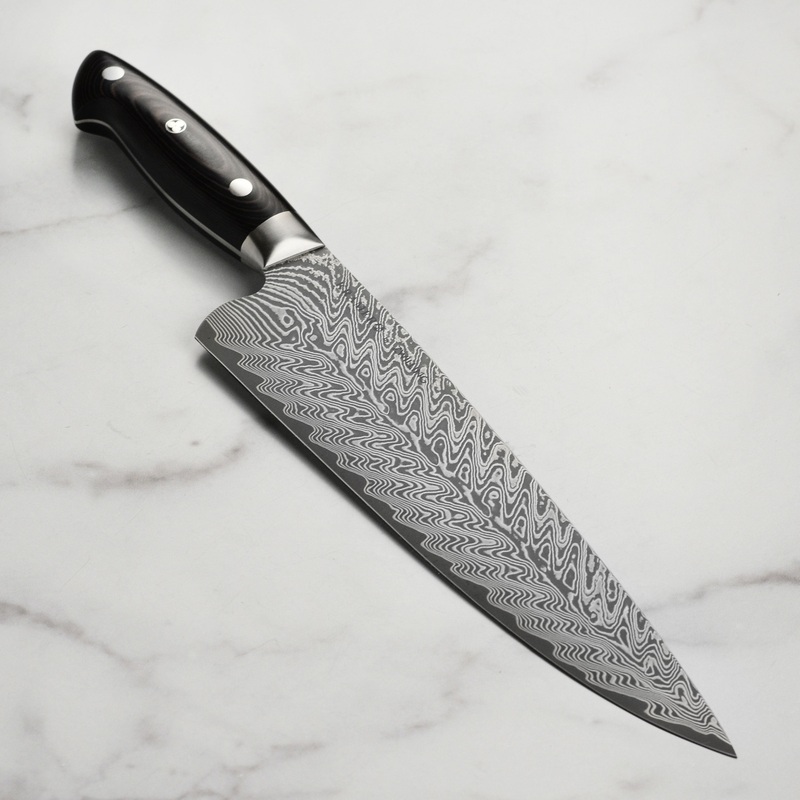 Kramer Stainless Damascus 10″ Chef’s Knife