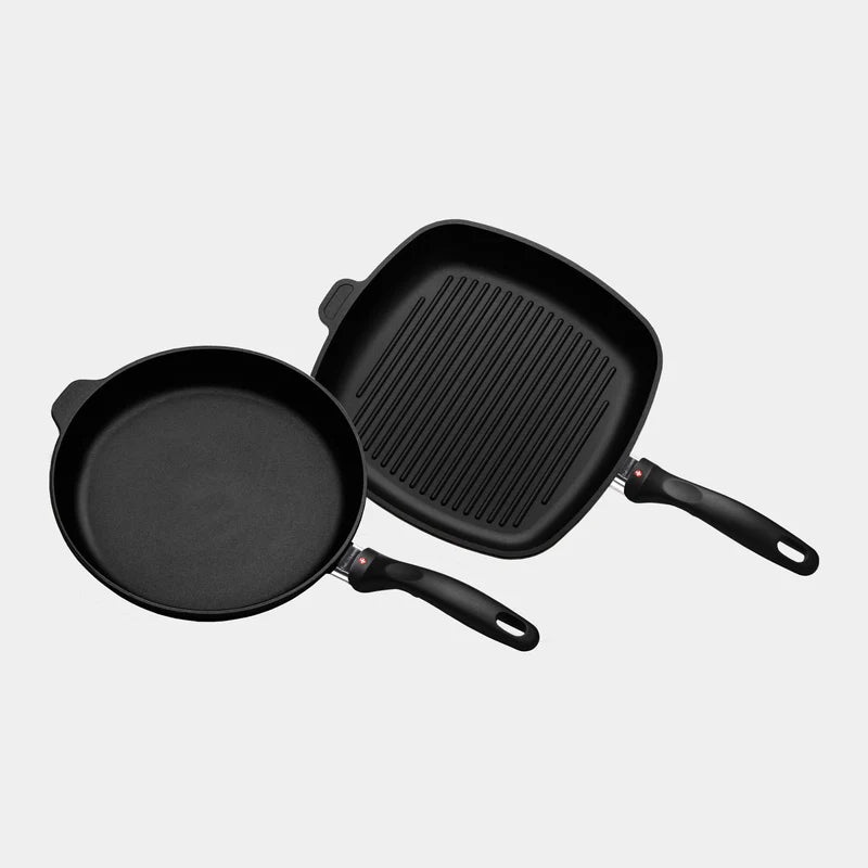 Swiss Diamond – XD Nonstick 2-Piece Set; Fry Pan & Grill Pan