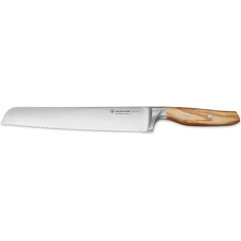 Wusthof Amici – 9″ Double Serrated Bread Knife