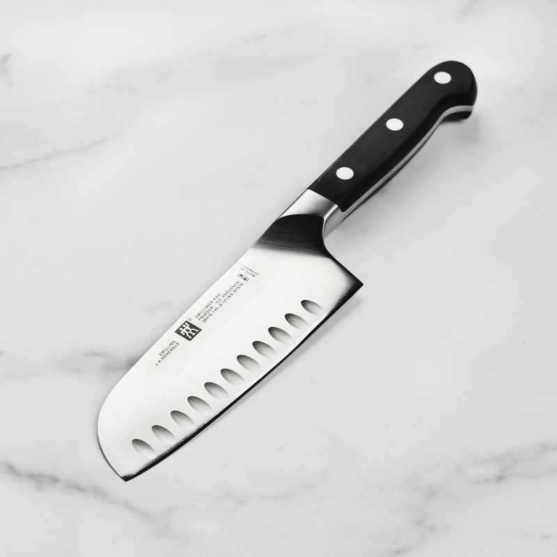 Zwilling Pro 5.5″ Hollow Edge Wide Santoku Knife
