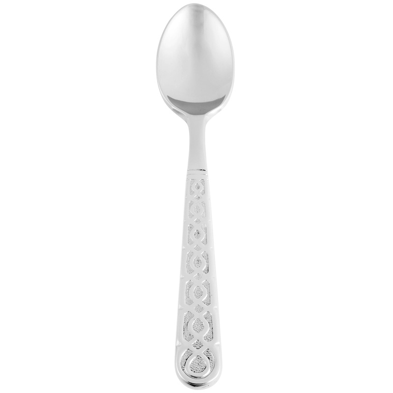 10 Strawberry Street DUB-TS Dubai 6 3/4″ 18/0 Heavy Weight Stainless Steel Teaspoon – 12/Pack