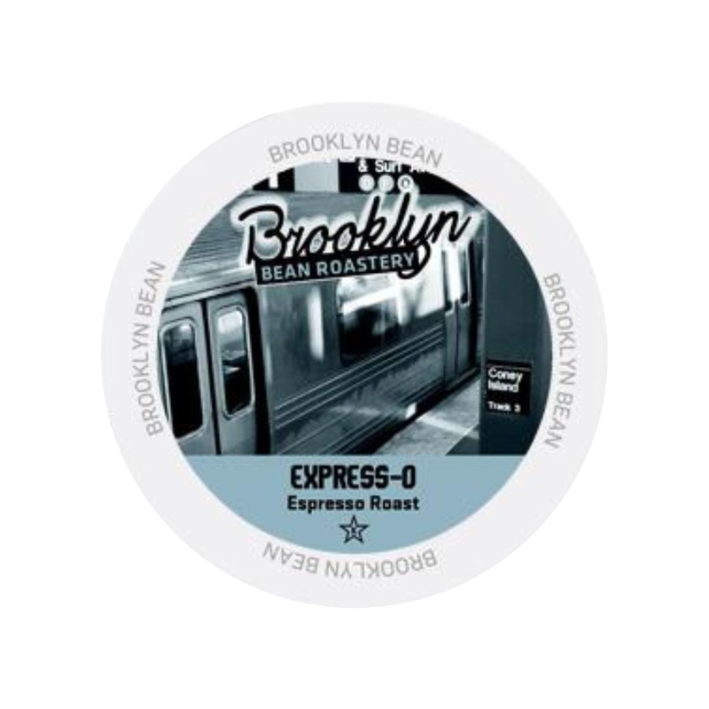Brooklyn Bean Express-O Extra Bold Single-Serve Coffee Pods (Case of 160)
