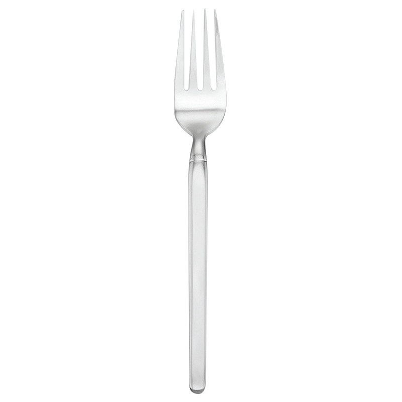 Walco 25051 Vogue 8 1/4″ 18/10 Stainless Steel Extra Heavy Weight European Table Fork – 12/Pack