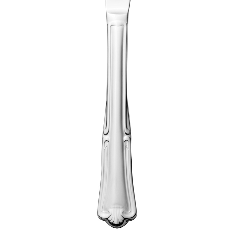 Walco 9045 Barony 8 5/8″ 18/0 Stainless Steel Heavy Weight Dinner Knife – 12/Pack