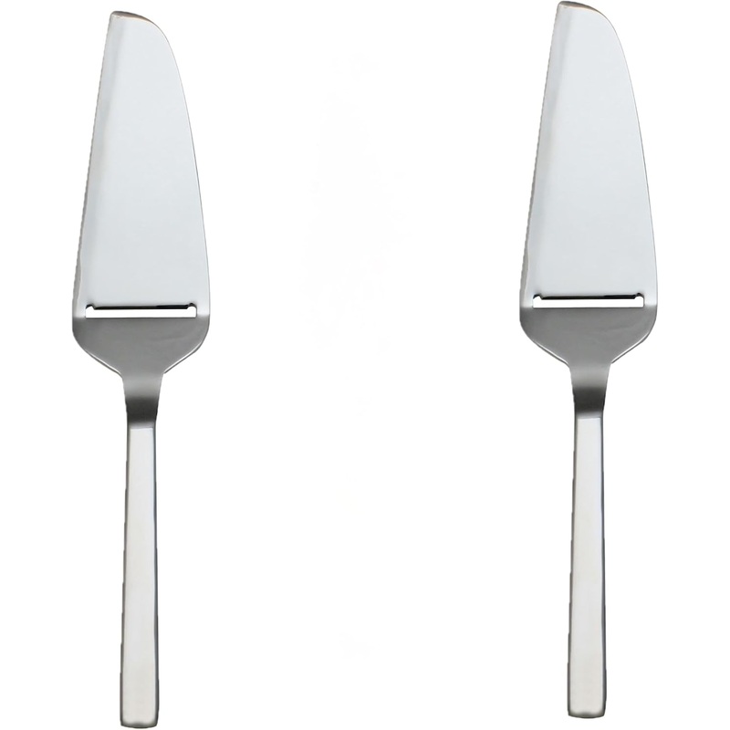 11″ Stainless Steel Cheese Plane Set of 2- Multi-Functional Cheese Slicer for All Types of Cheese Kitchen Cooking Tool Cheese Cutter for Soft Semi-Hard Hard Cheeses Kitchen Cooking Tool