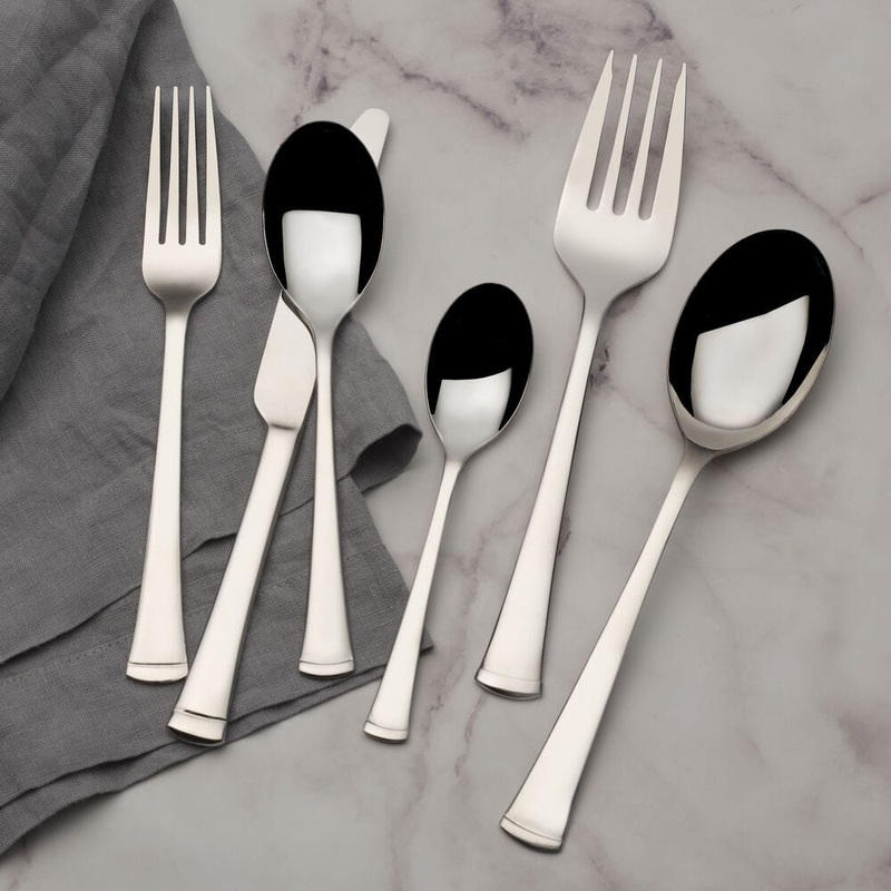 Conley 34 Piece Flatware Set, Service for 8