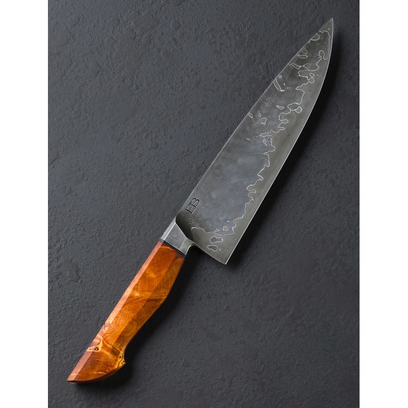 Huon Pine Damascus Chef 202mm