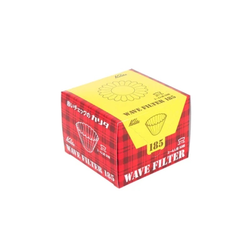 Kalita Wave 185 Coffee Filters White (50)