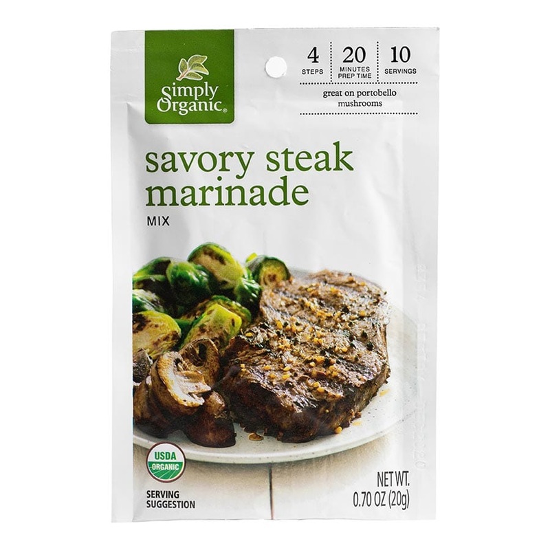 Simply Organic Savory Steak Marinade Mix