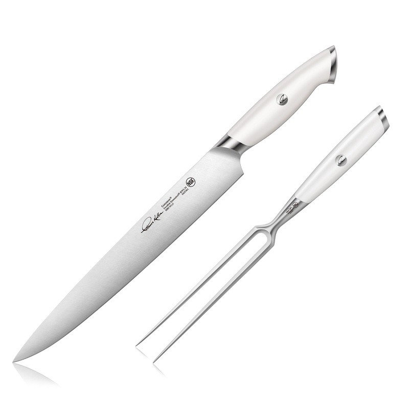 Thomas Keller Signature Collection 2-piece Carving Set, White