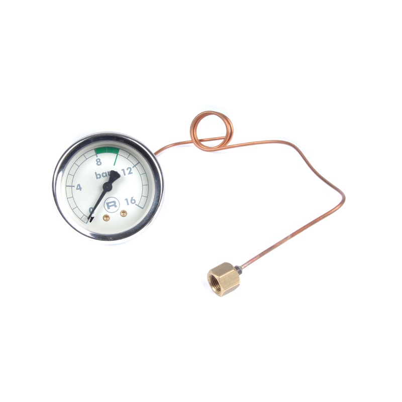 Boiler Pressure Gauge Non-R58 White | Rocket Espresso RE-A299904277 A299904496