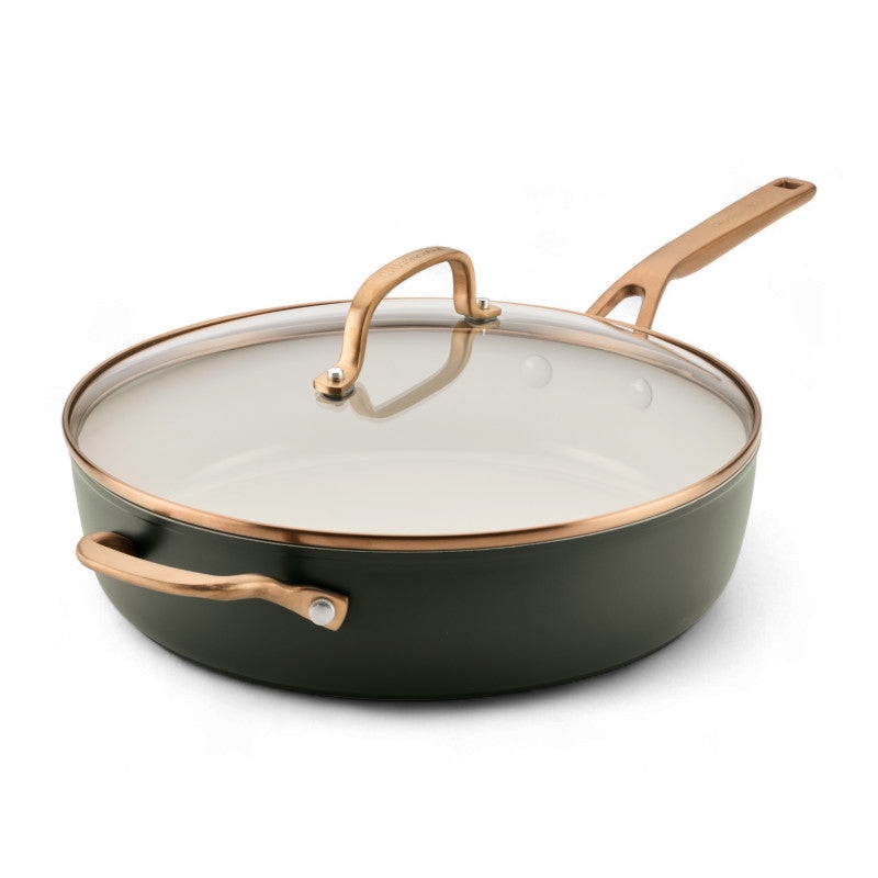 Design Series Evergreen 5-Quart Saute Pan with Lid