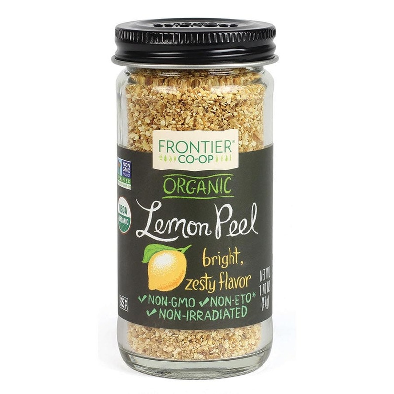 Frontier Co-Op Organic Lemon Peel 1.7 oz