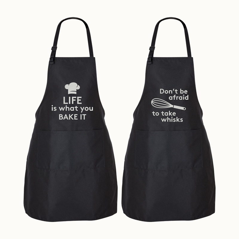 Funny Aprons for Men, Women & Couples