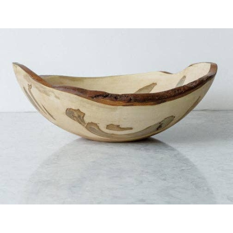 Peterman’s 13″ AMBROSIA MAPLE OVAL BOWL