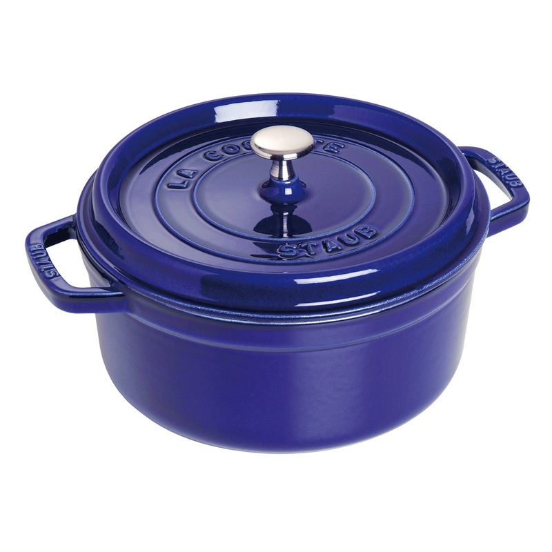 Staub Round Cocotte – 4 Qt. – Dark Blue