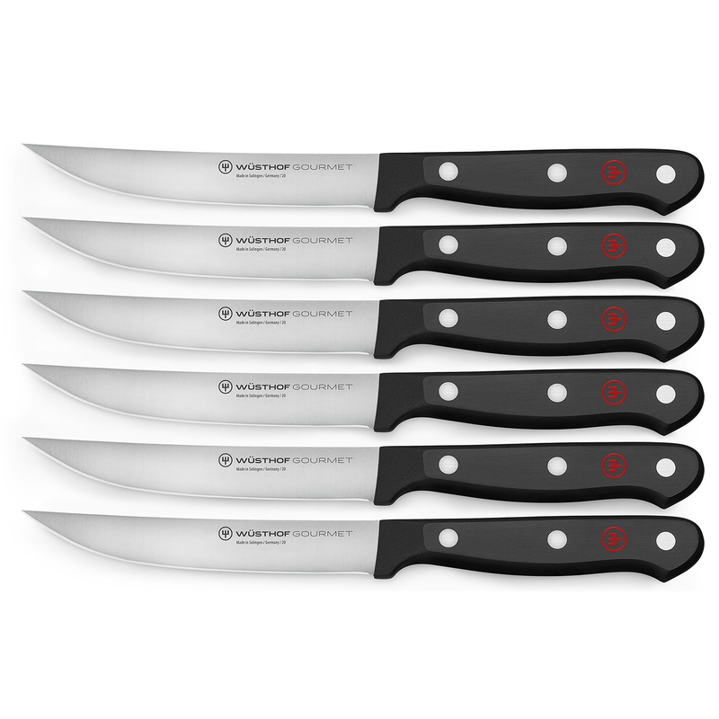 Wusthof Gourmet Six Piece Steak Knife Set