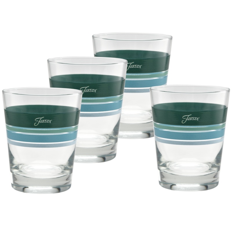 Aegean 15 oz. Edgeline Tapered Double Old Fashion – Set of 4
