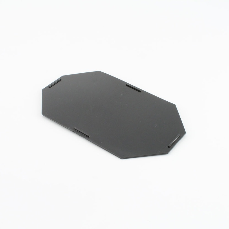 Black Plastic Drip Tray Splash Guard