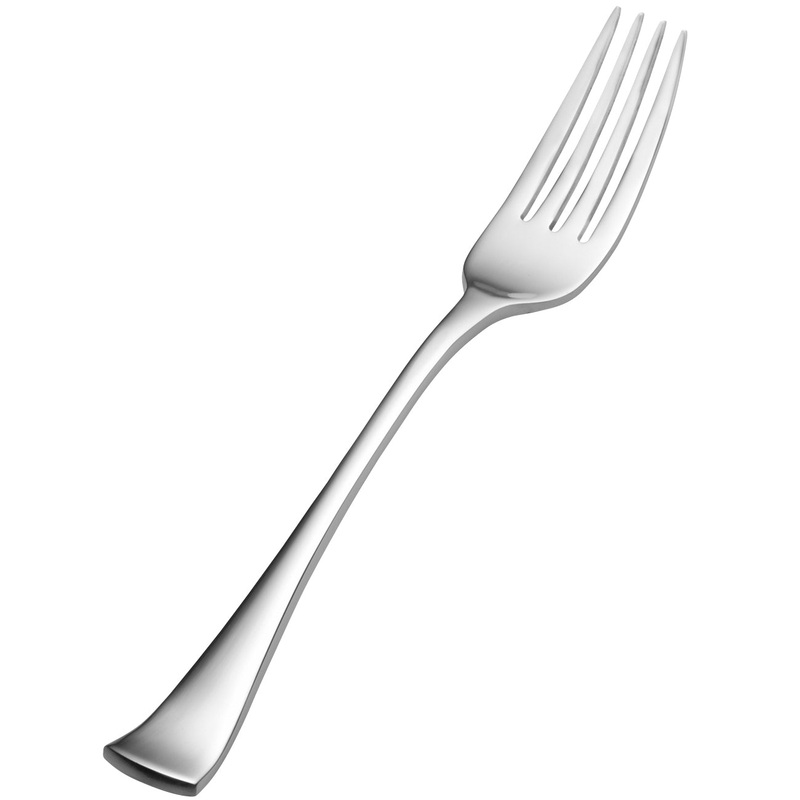 Bon Chef SBS3205 Aspen 7 7/8″ 18/0 Extra Heavy Weight Bonsteel Regular Dinner Fork – 12/Pack