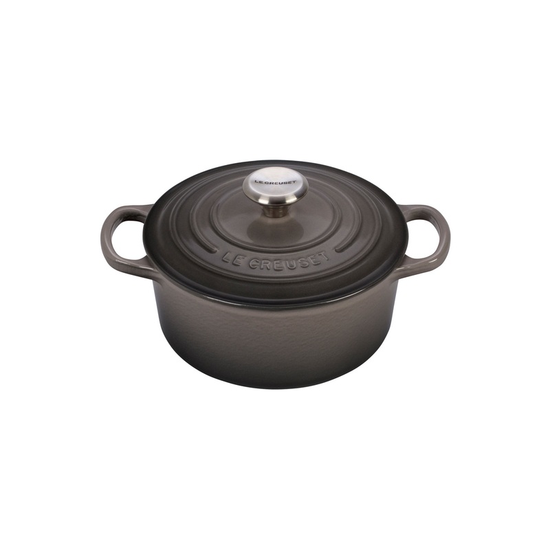 Le Creuset 2 Qt. Signature Round Dutch Oven w/Stainless Steel Knob – Oyster