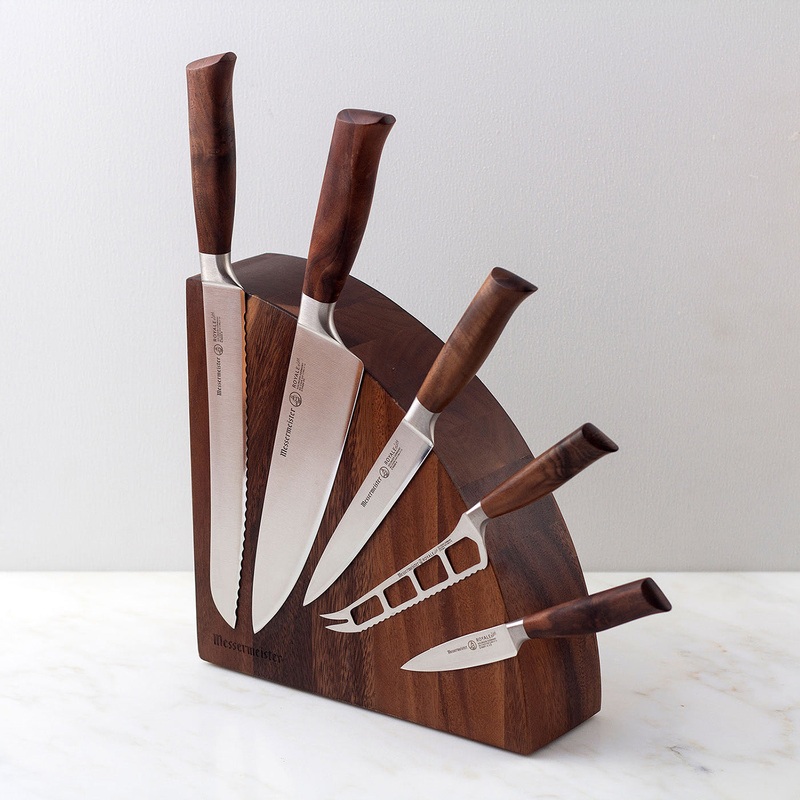 Messermeister Royale Elite 6 Piece Magnet Knife Block Set