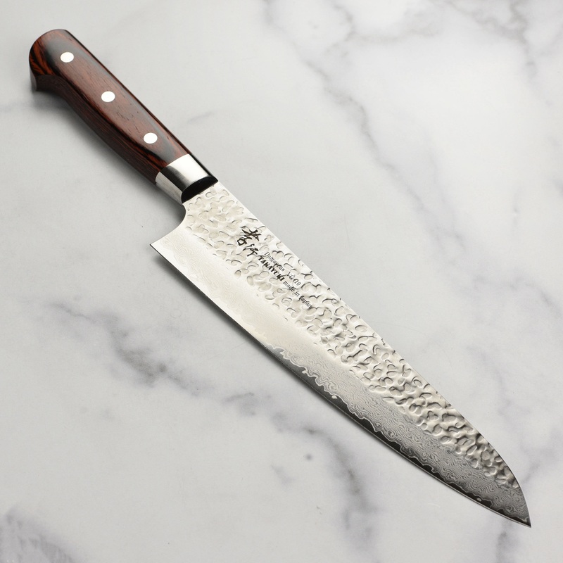 Takayuki Hammered Damascus 9.4″ Gyuto
