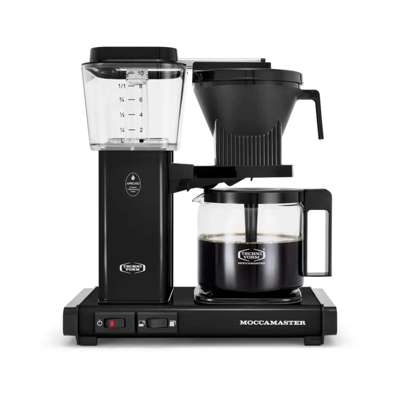 Technivorm Moccamaster KBGV Select Glass Carafe Brewer 53937 (Black)