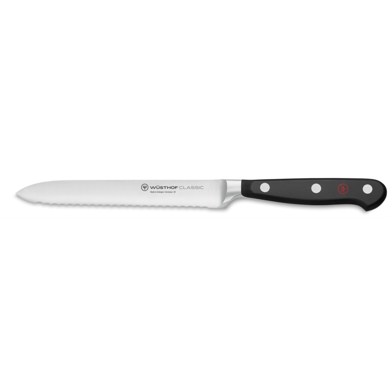 Wusthof Classic Serrated Utility Knife 5″