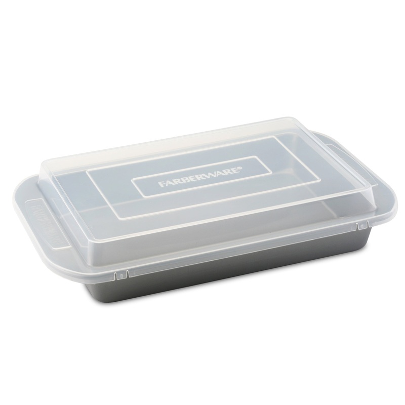 9″ x 13″ Rectangular Cake Pan with Lid