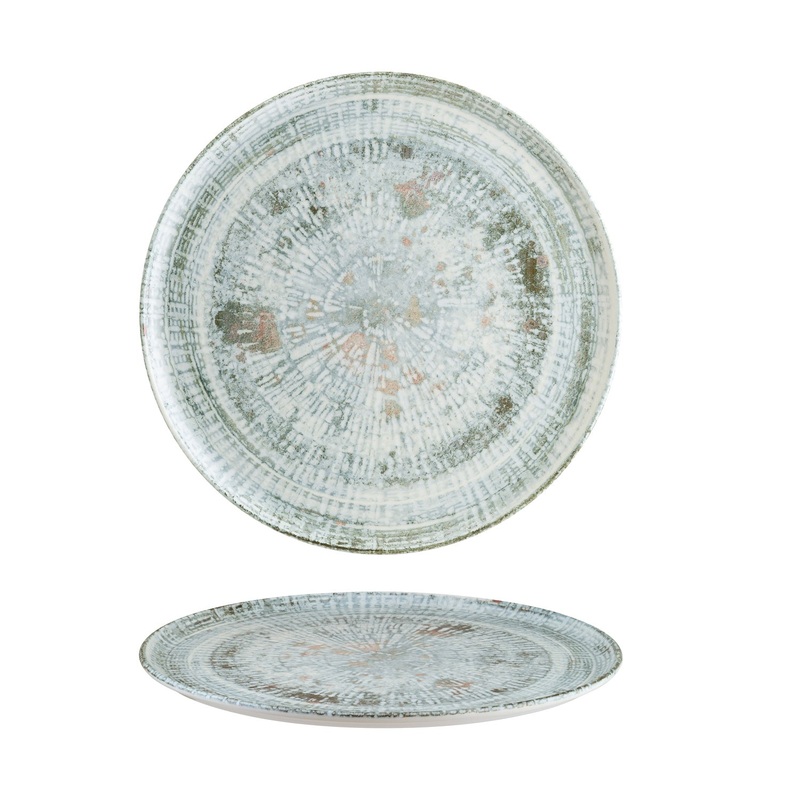 Odette dia.12.75″ Round Decorated Porcelain Plate