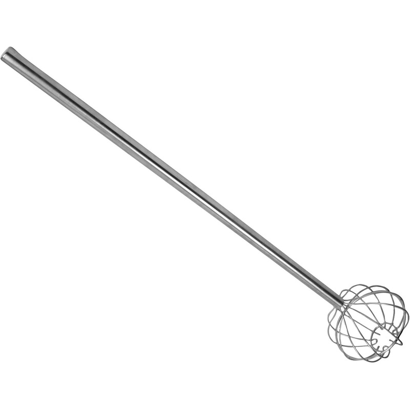 48″ Kettle Whip Dome Shape Stainless Steel – Whisk for Whisking Beating Blending Ingredients Mixing Sauces Mixer Stirrer for Whisking Beating & Stirring