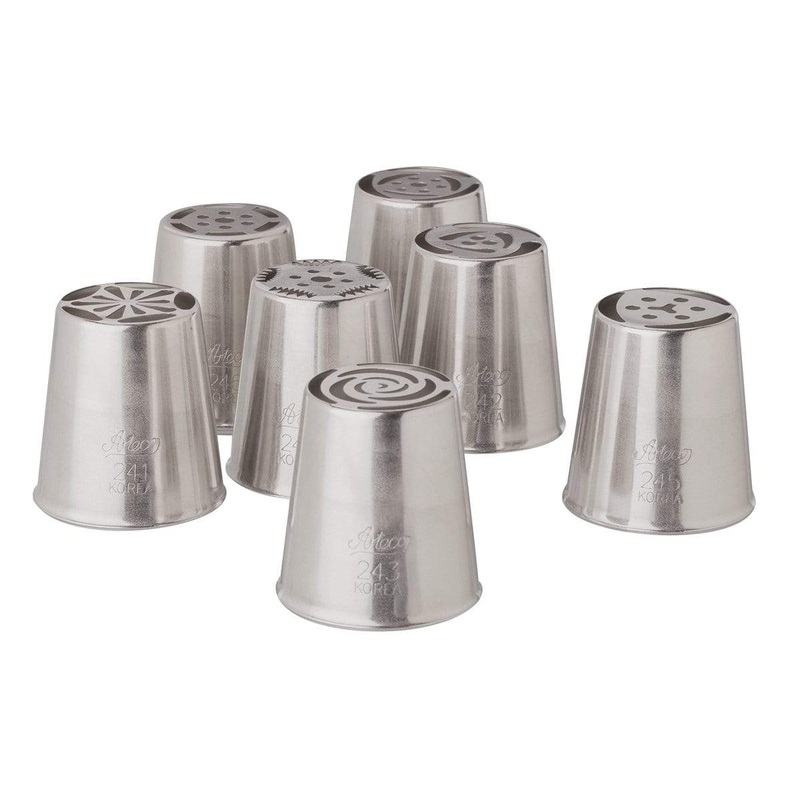 Ateco Russian Decorating Tubes (7 Piece Set)